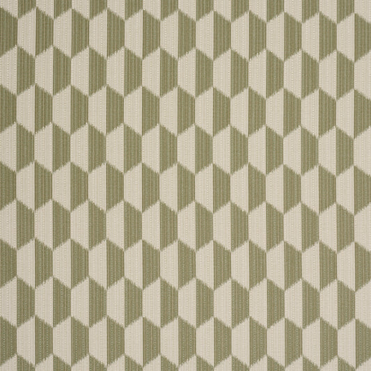 Purchase 87492 | Dena Diamond Ikat Performance, Green - Schumacher Fabric