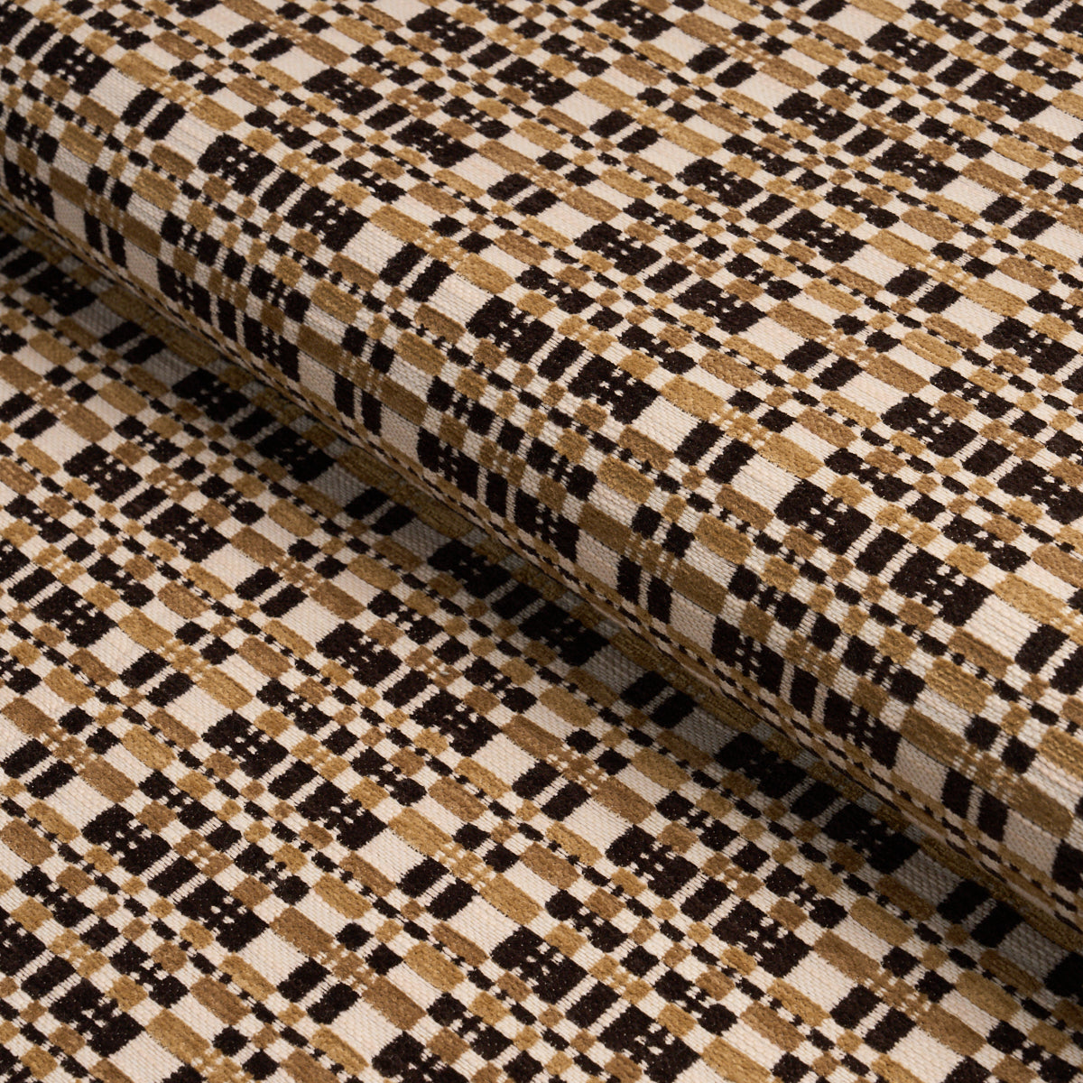 Purchase 87502 | Marja Plaid Performance, Brown - Schumacher Fabric