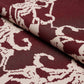 Purchase 87551 | Reversible Digital Damask, Merlot - Schumacher Fabric