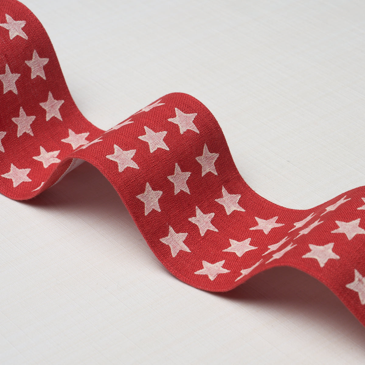 Purchase 87562 | Astra Block Print Tape, Red - Schumacher Trim