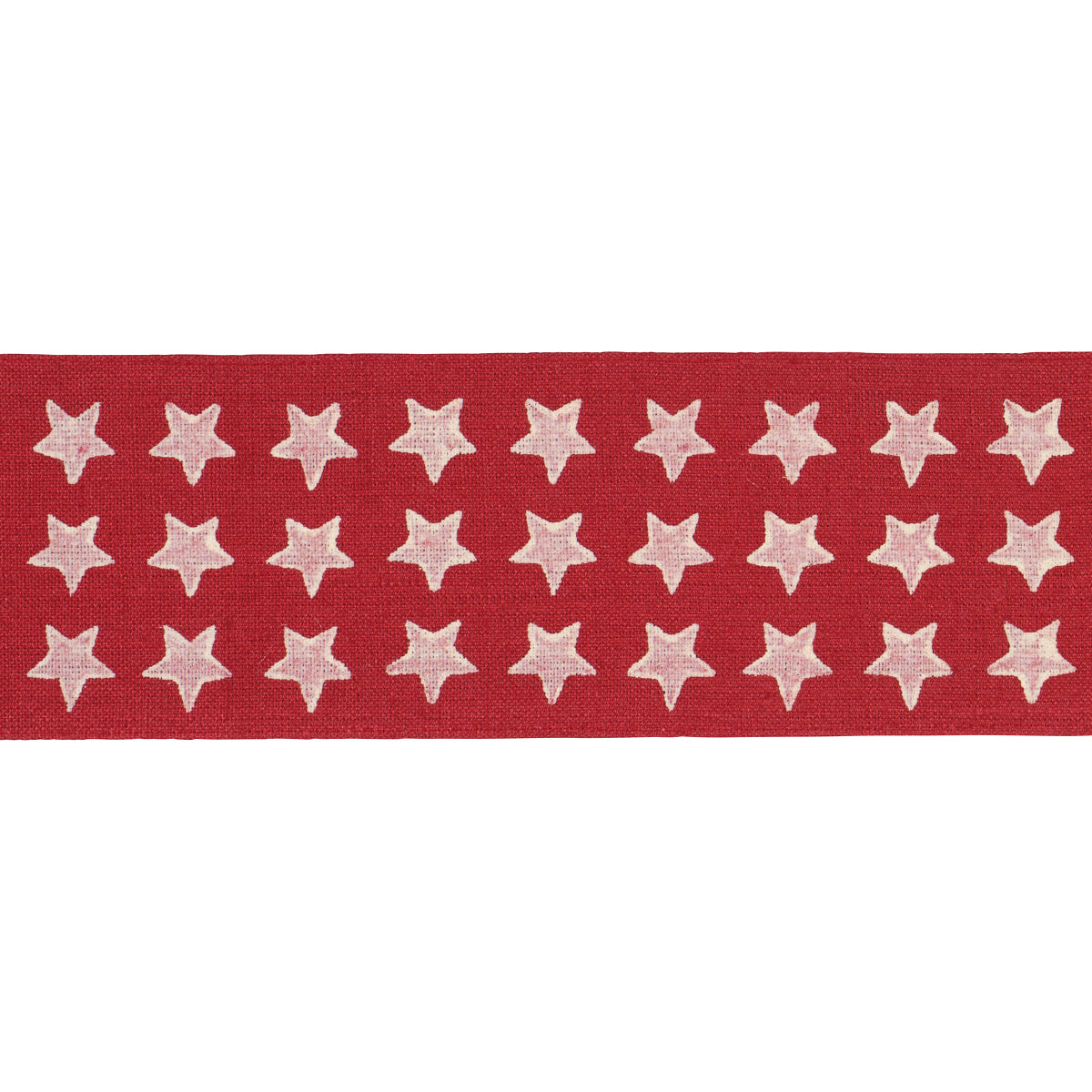 Purchase 87562 | Astra Block Print Tape, Red - Schumacher Trim