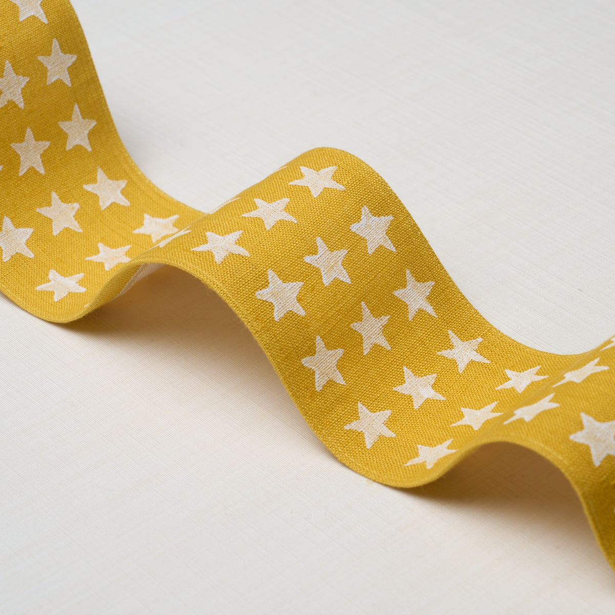 Purchase 87564 | Astra Block Print Tape, Yellow - Schumacher Trim