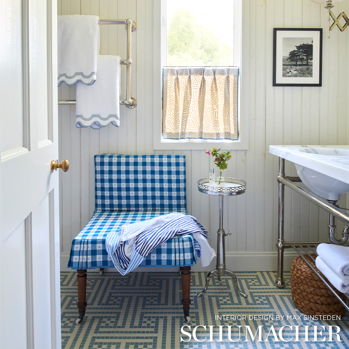 Purchase 87571 | Independence Plaid, Blue - Schumacher Fabric