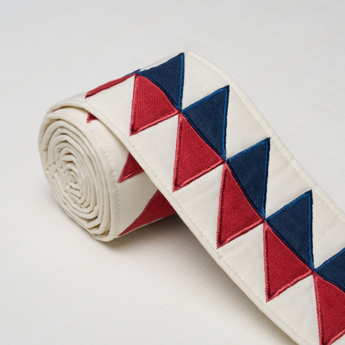 Purchase 87581 | Quilted Diamond Tape, Americana - Schumacher Trim