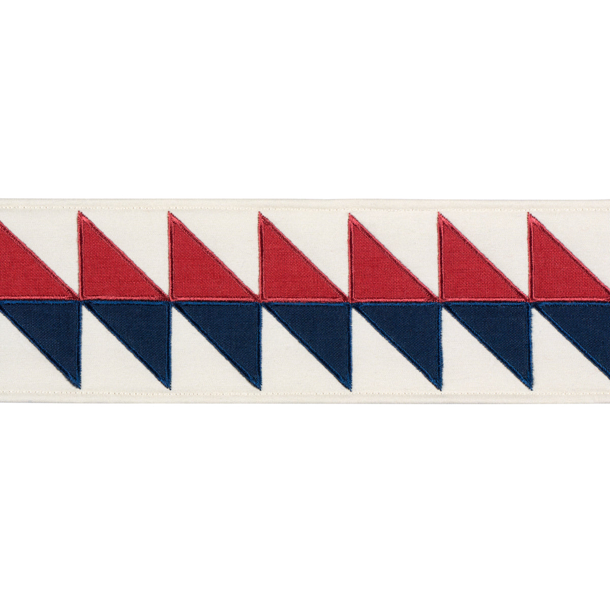 Purchase 87581 | Quilted Diamond Tape, Americana - Schumacher Trim