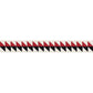 Purchase 87582 | Quilted Diamond Tape, Black & Red - Schumacher Trim