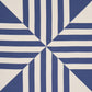 Purchase 87590 | Square In A Square, Navy - Schumacher Fabric