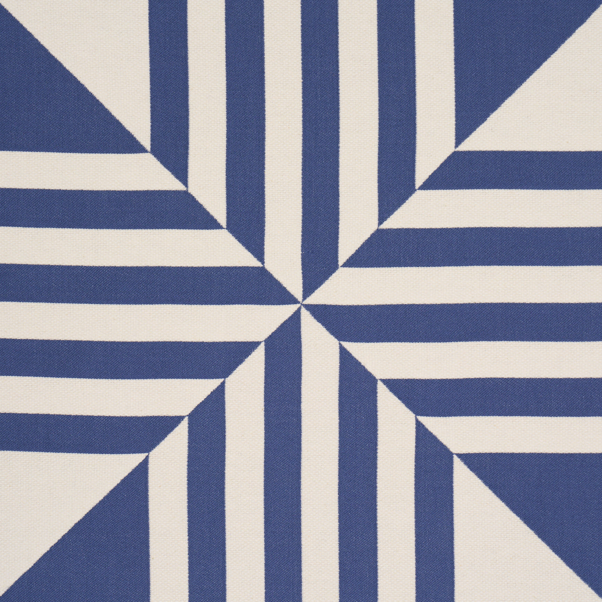 Purchase 87590 | Square In A Square, Navy - Schumacher Fabric