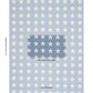 Purchase 87601 | Starfield Appliqué, Sky - Schumacher Fabric