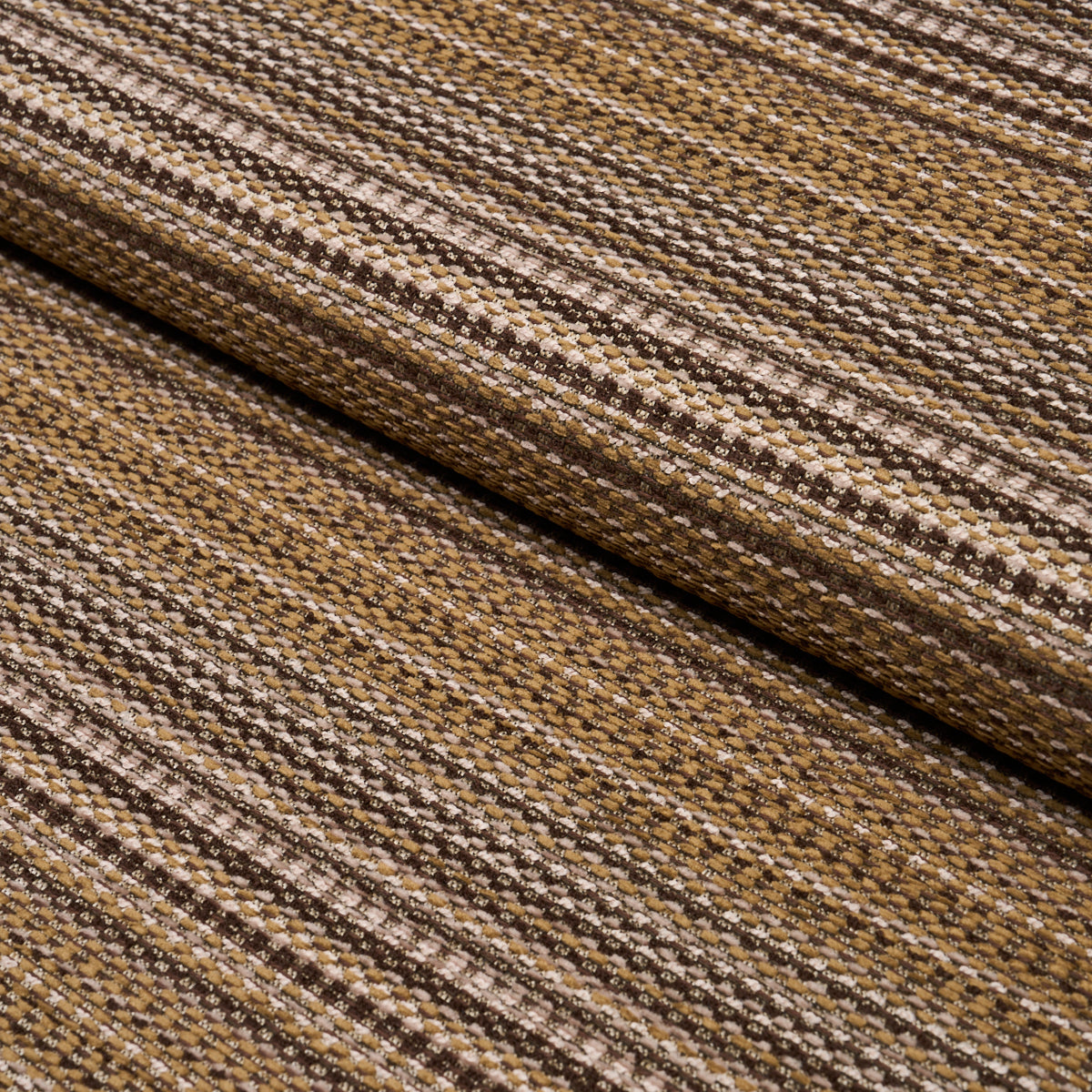 Purchase 87642 | Sabine Performance Stripe, Sepia - Schumacher Fabric