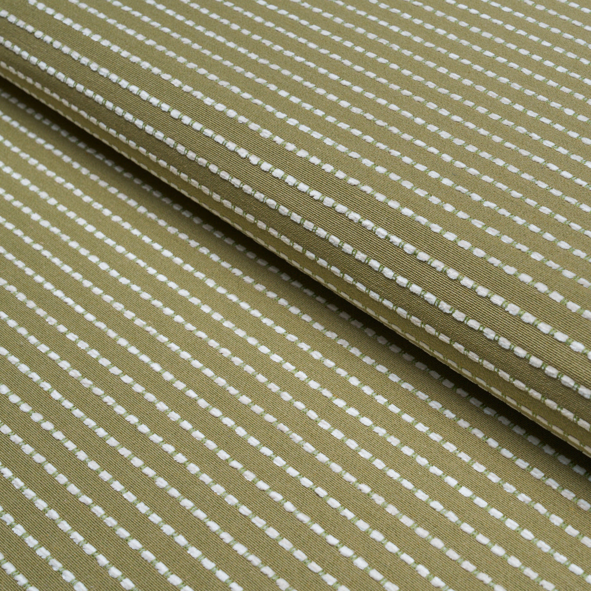 Purchase 87681 | Austen Performance Stripe, Leaf - Schumacher Fabric
