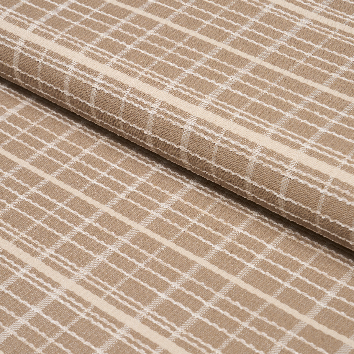 Purchase 87690 | Merrick Performance Plaid, Beige - Schumacher Fabric