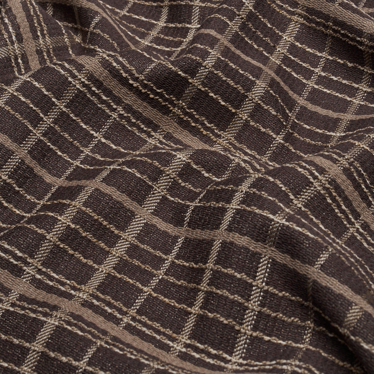 Purchase 87691 | Merrick Performance Plaid, Brown - Schumacher Fabric