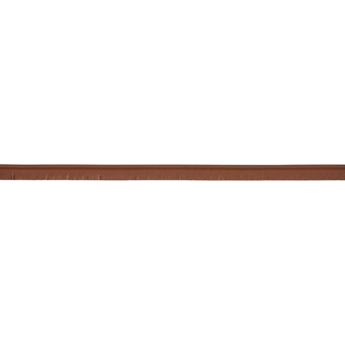 Purchase 87744 | Burnham Narrow Leather Piping, Brown - Schumacher Trim