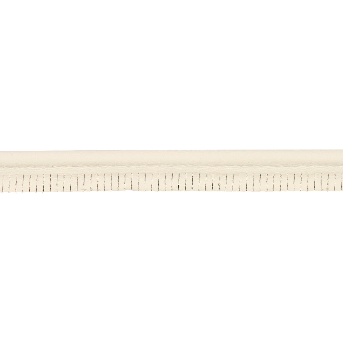 Purchase 87750 | Burnham Medium Leather Piping, Ivory - Schumacher Trim