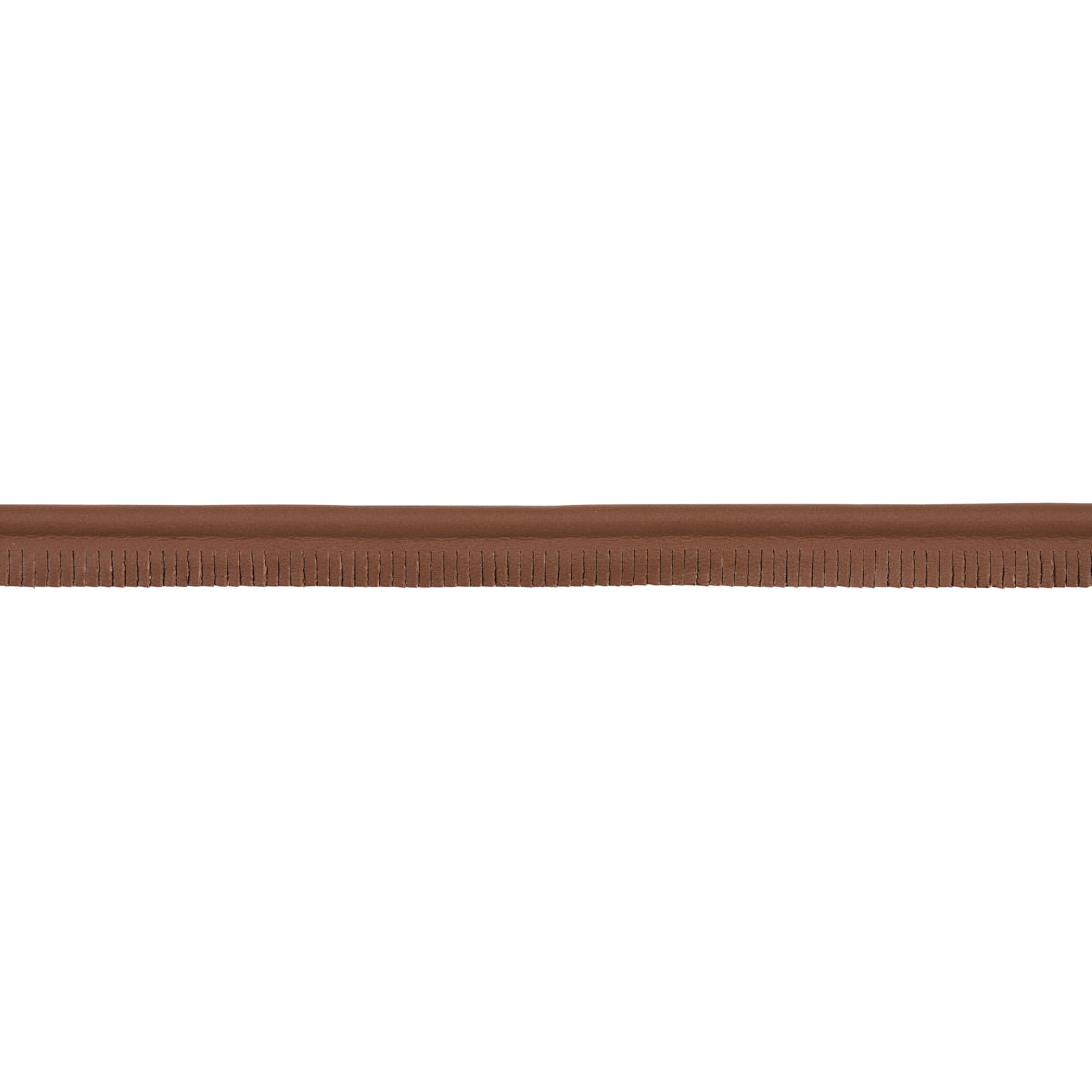 Purchase 87754 | Burnham Medium Leather Piping, Brown - Schumacher Trim