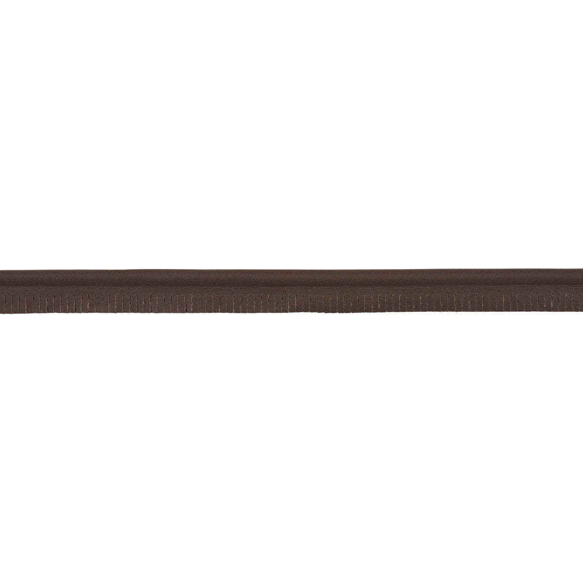 Purchase 87755 | Burnham Medium Leather Piping, Dark Brown - Schumacher Trim