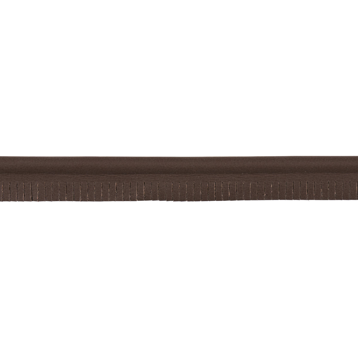 Purchase 87755 | Burnham Medium Leather Piping, Dark Brown - Schumacher Trim