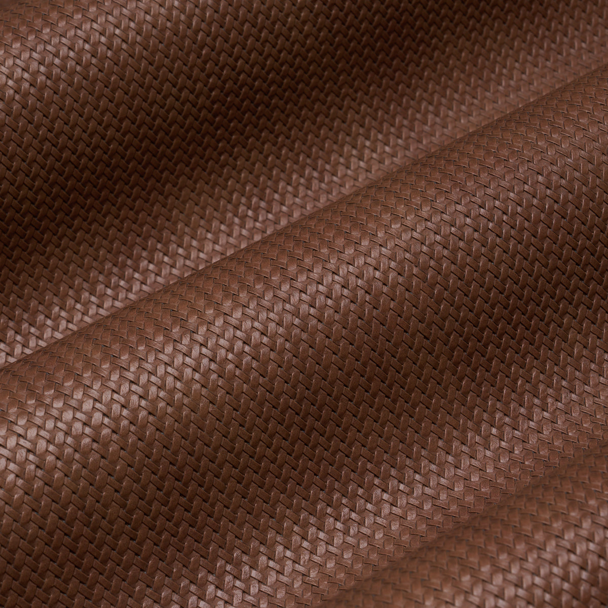 Purchase 87804 | Vegan Leather Rattan Indoor/Outdoor, Chocolate - Schumacher Fabric
