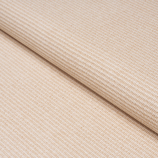 Purchase 87810 | Vegan Leather Basketweave In/Out, Neutral - Schumacher Fabric