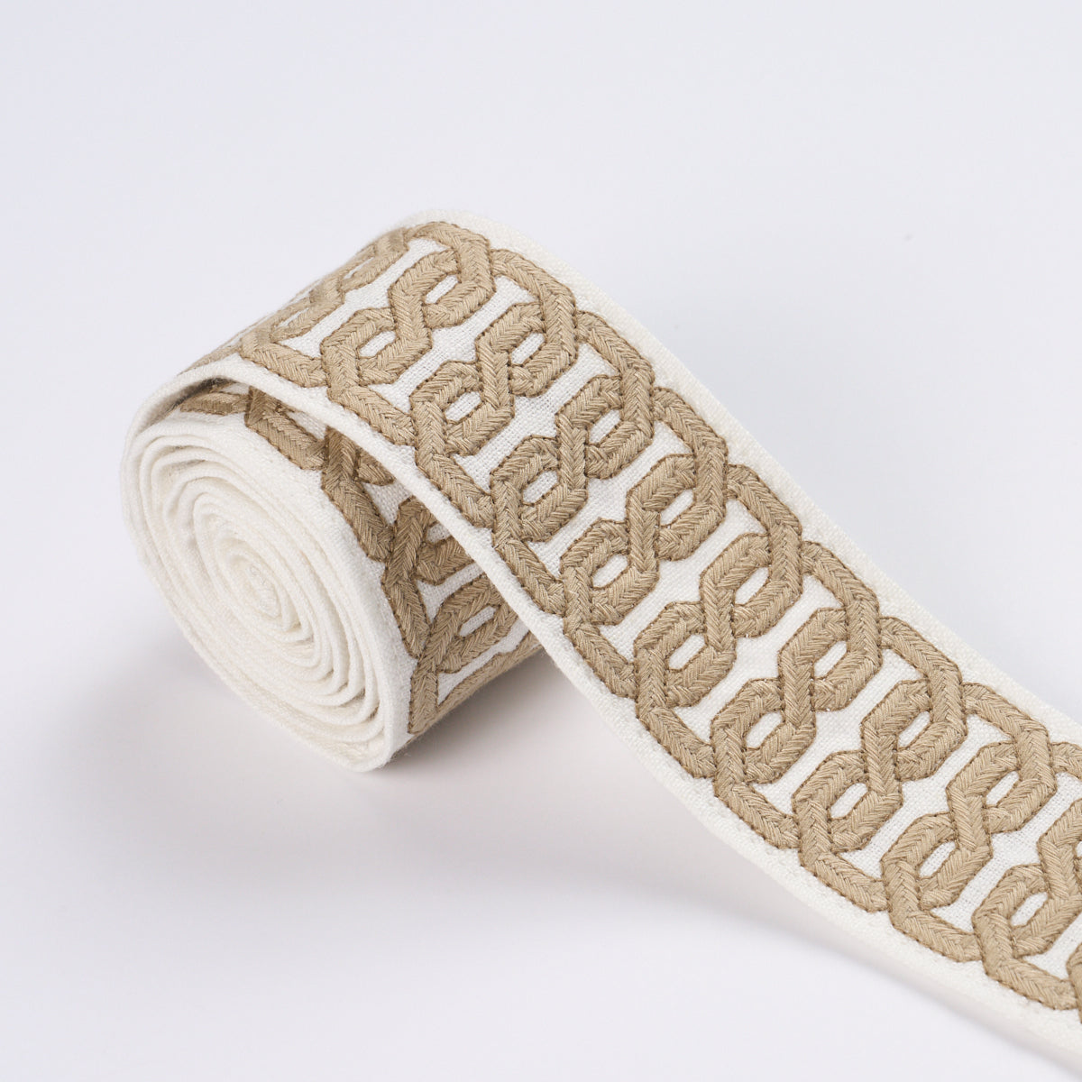 Purchase 87821 | Solene Tape, Neutral - Schumacher Trim