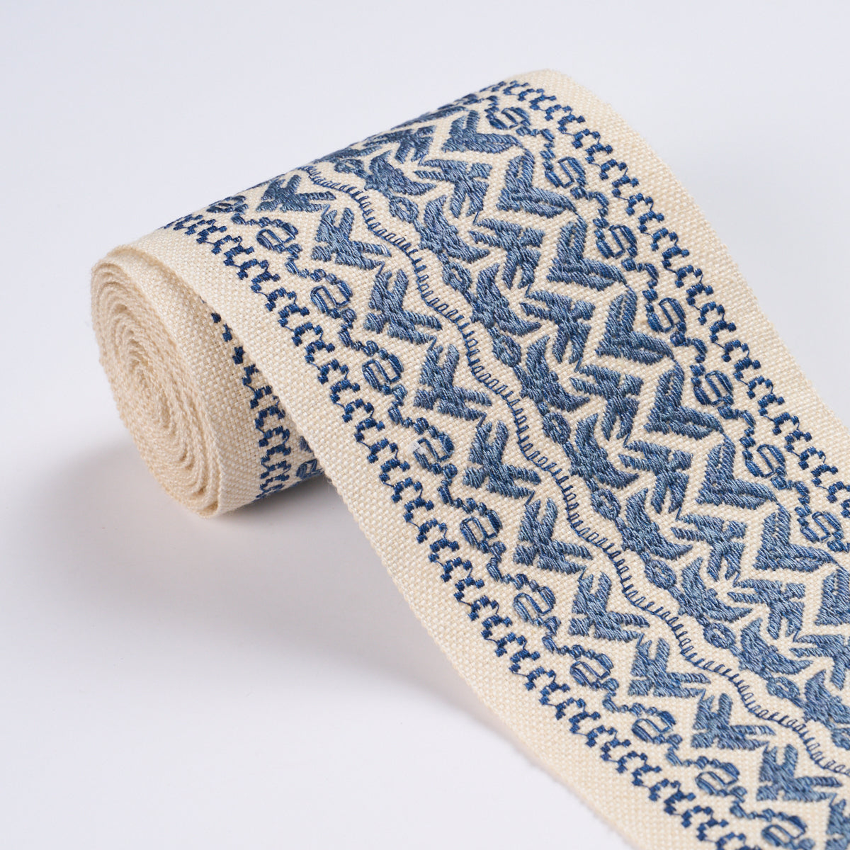 Purchase 87832 | Fez Trim, Indigo - Schumacher Trim