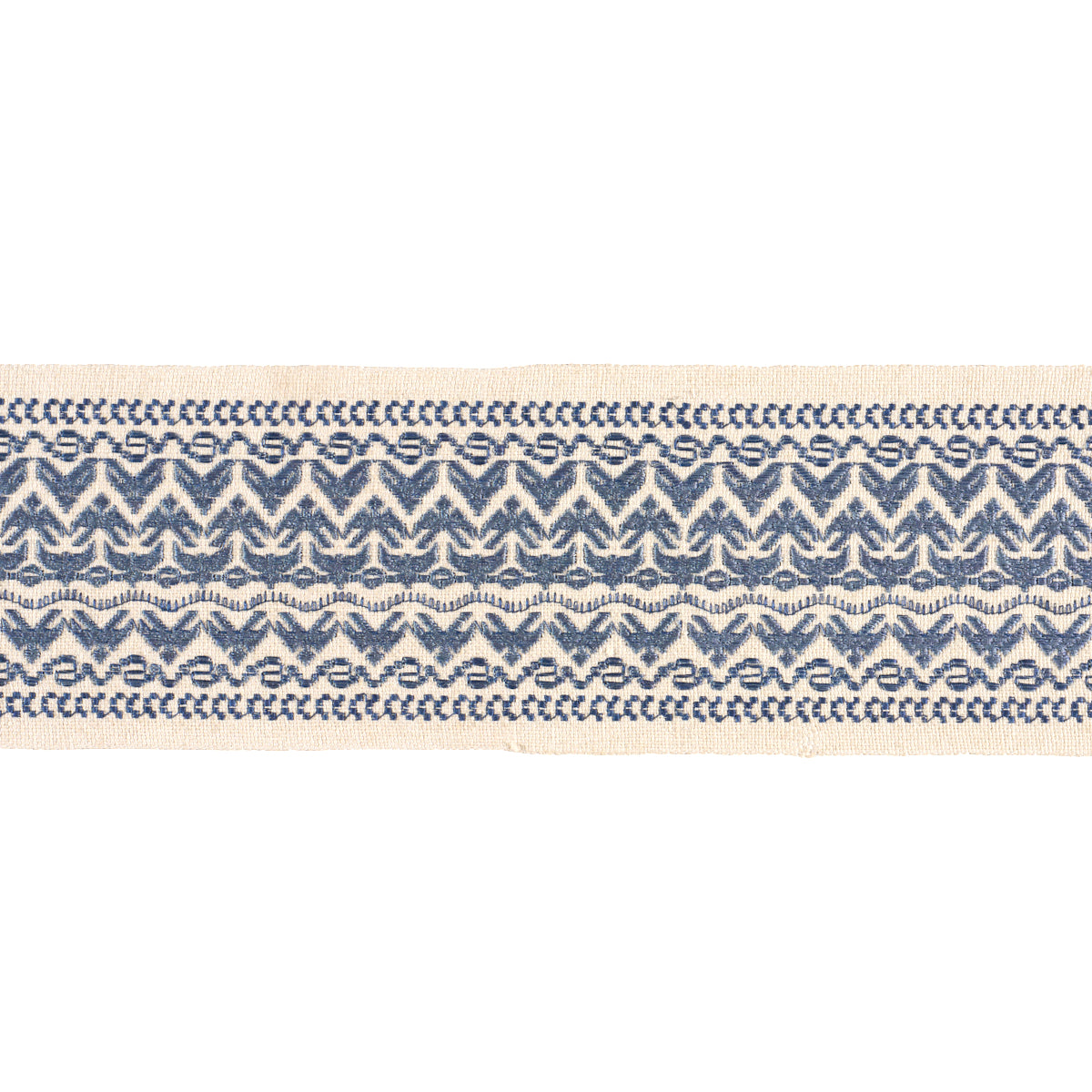 Purchase 87832 | Fez Trim, Indigo - Schumacher Trim