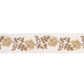 Purchase 87840 | Elise Hand-Embroidered Tape, Harvest - Schumacher Trim