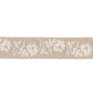 Purchase 87842 | Elise Hand-Embroidered Tape, Natural - Schumacher Trim
