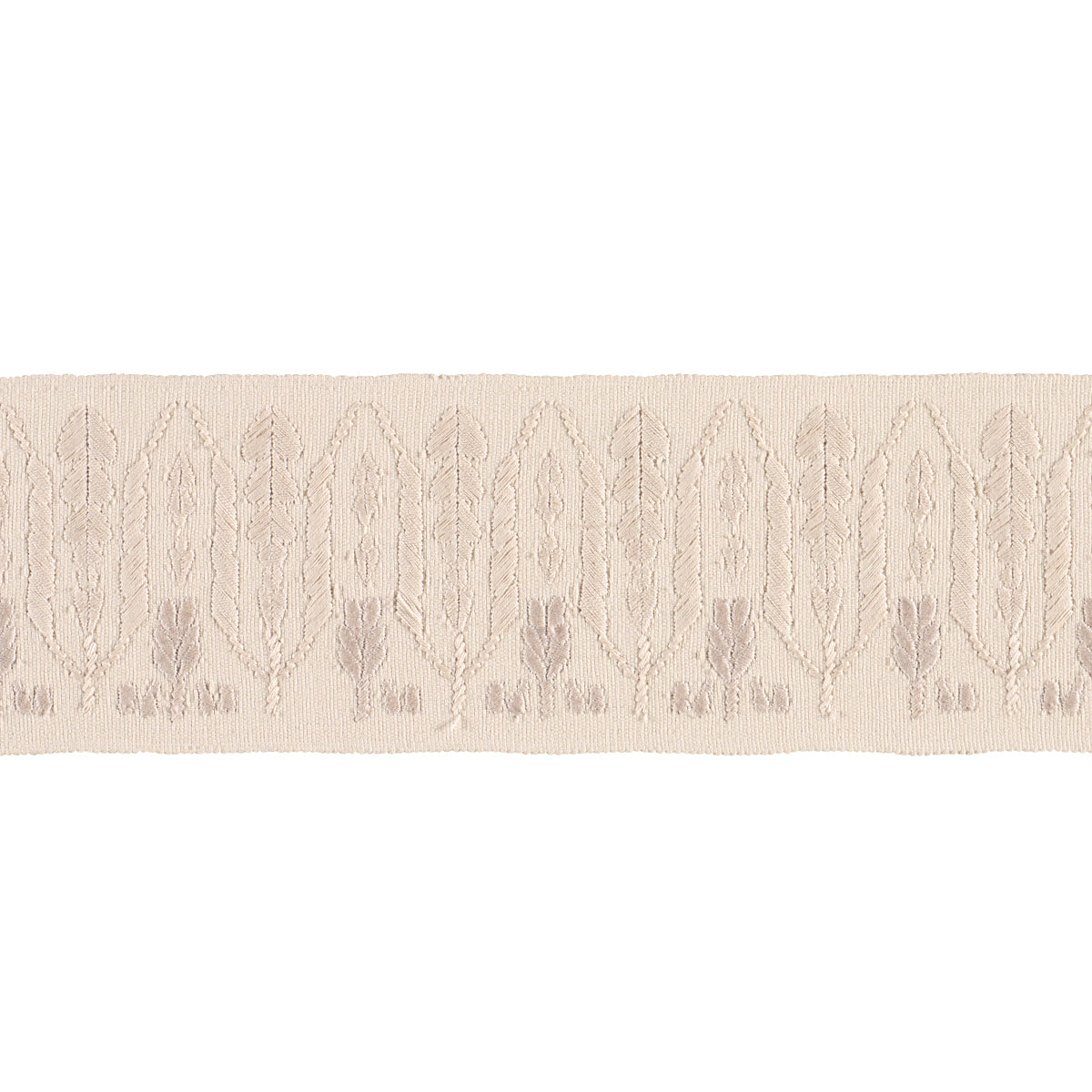 Purchase 87850 | Sylvie Tape, Ivory - Schumacher Trim