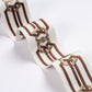 Purchase 87862 | Corinne Tape, Rust & Beige - Schumacher Trim