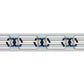 Purchase 87863 | Corinne Tape, Blue & White - Schumacher Trim