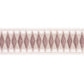 Purchase 87870 | Mireille Velvet Tape, Rose Quartz - Schumacher Trim