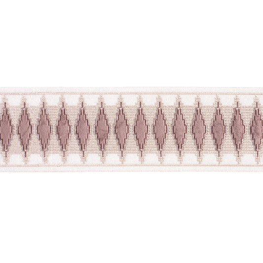 Purchase 87870 | Mireille Velvet Tape, Rose Quartz - Schumacher Trim