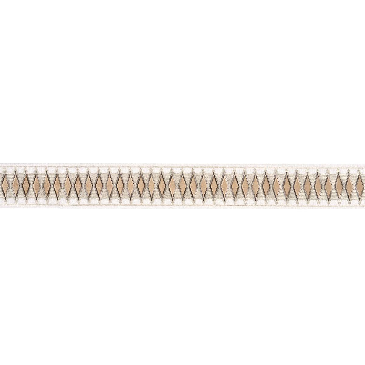 Purchase 87872 | Mireille Velvet Tape, Neutral - Schumacher Trim