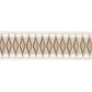 Purchase 87872 | Mireille Velvet Tape, Neutral - Schumacher Trim