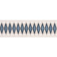 Purchase 87873 | Mireille Velvet Tape, Blue - Schumacher Trim