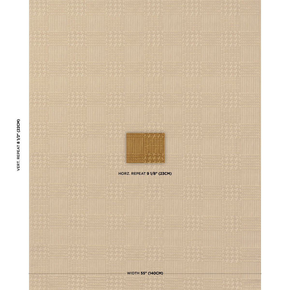 Purchase 88011 | Fuzzy Plaid, Camel - Schumacher Fabric