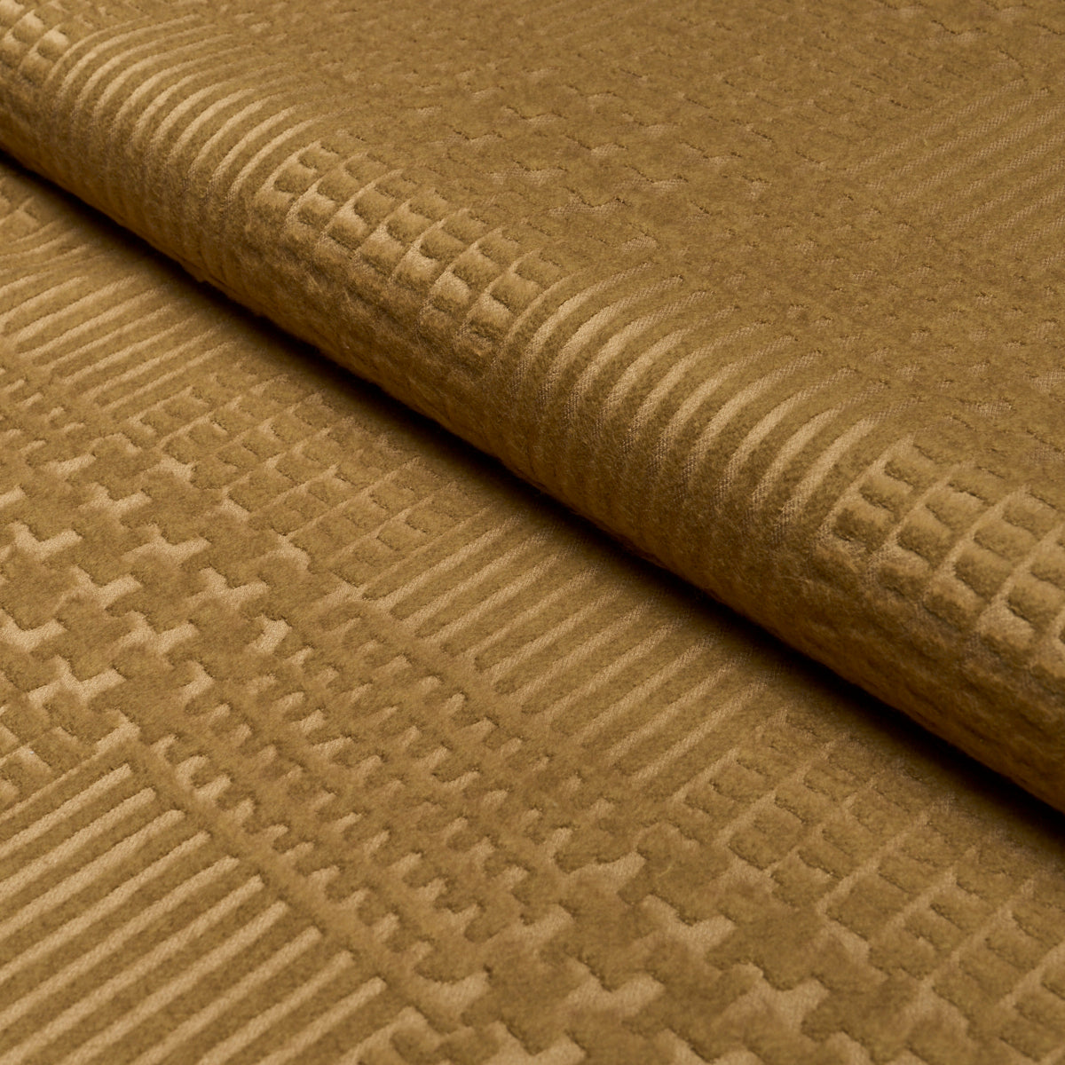Purchase 88011 | Fuzzy Plaid, Camel - Schumacher Fabric