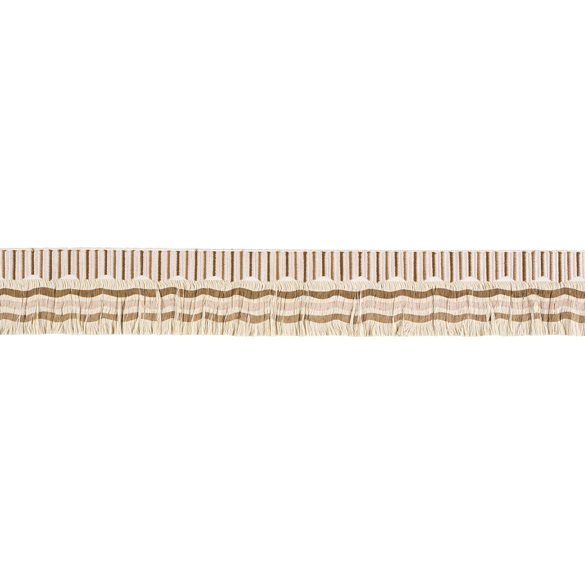 Purchase 88040 | Groove Fringe, Sand - Schumacher Trim