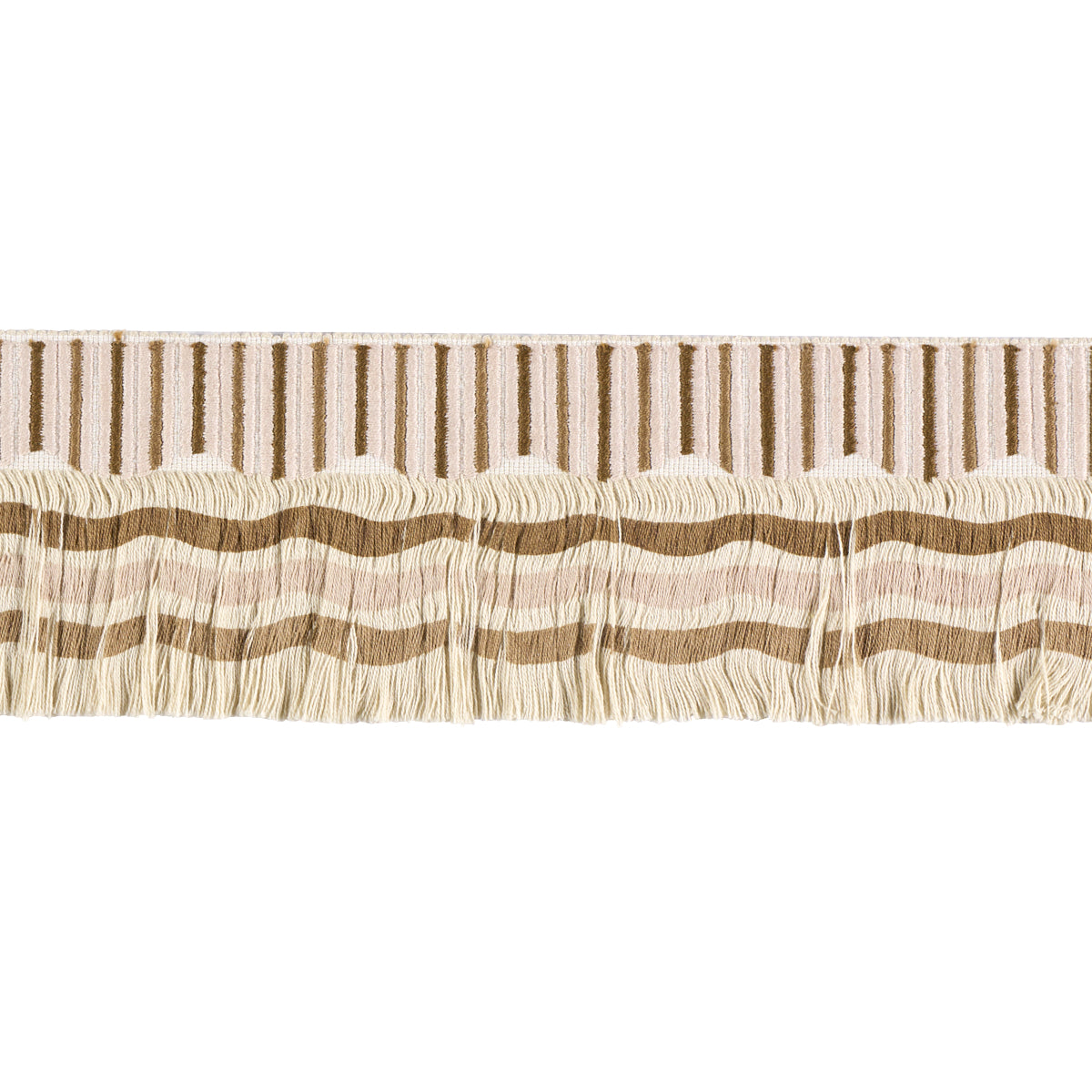 Purchase 88040 | Groove Fringe, Sand - Schumacher Trim