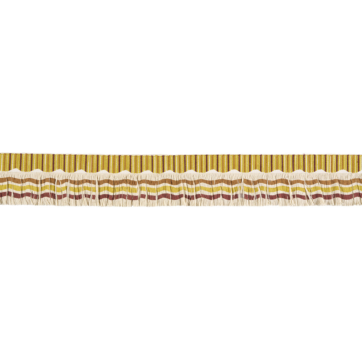 Purchase 88042 | Groove Fringe, Curry - Schumacher Trim