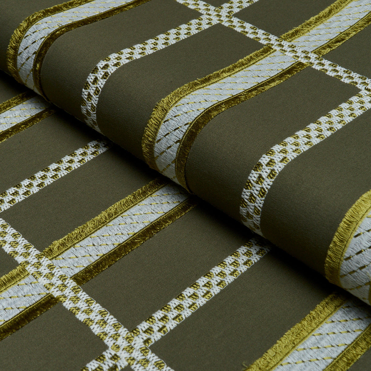 Purchase 88052 | Jukebox, Olive - Schumacher Fabric
