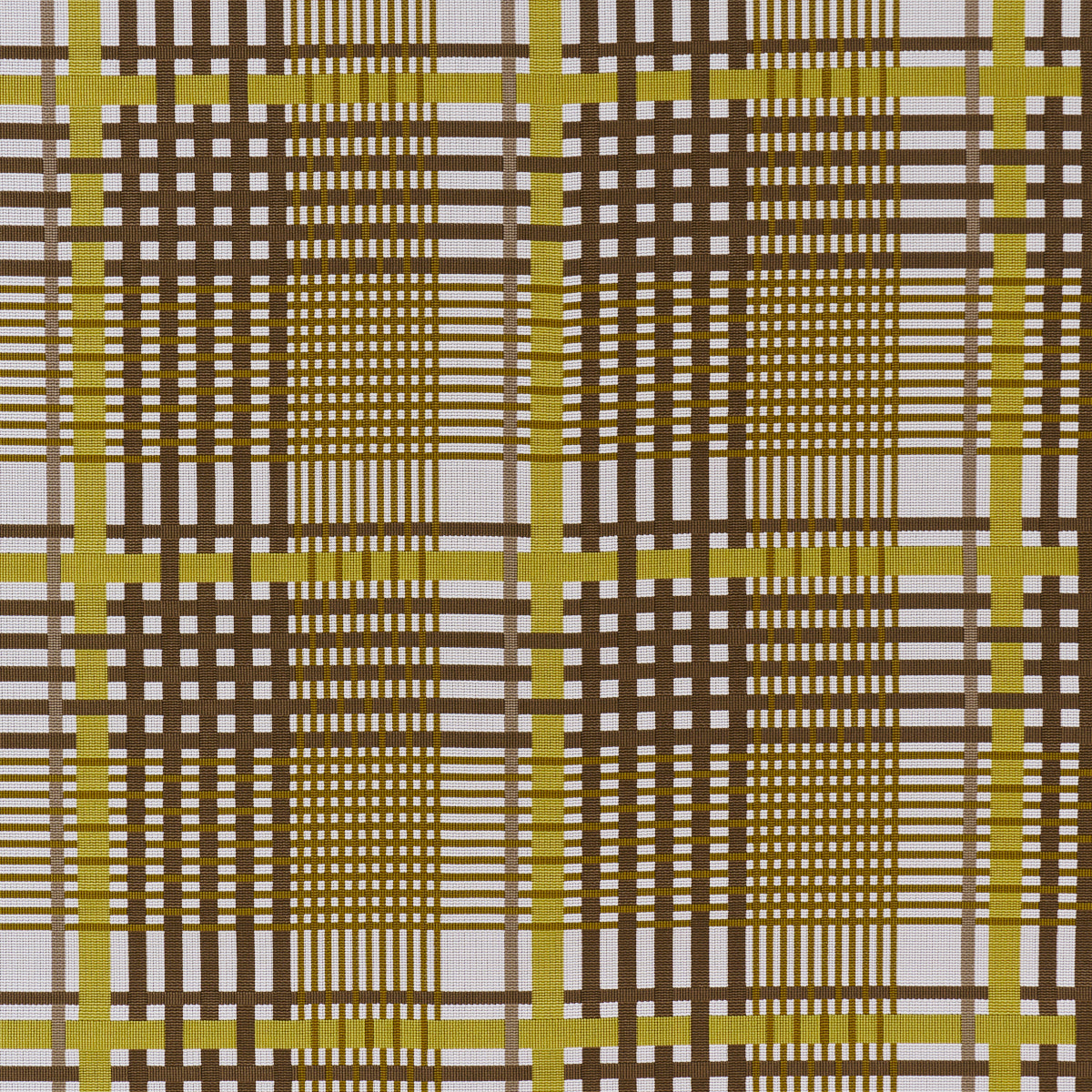 Purchase 88061 | Resonance Plaid Indoor/Outdoor, Mimosa Glow - Schumacher Fabric