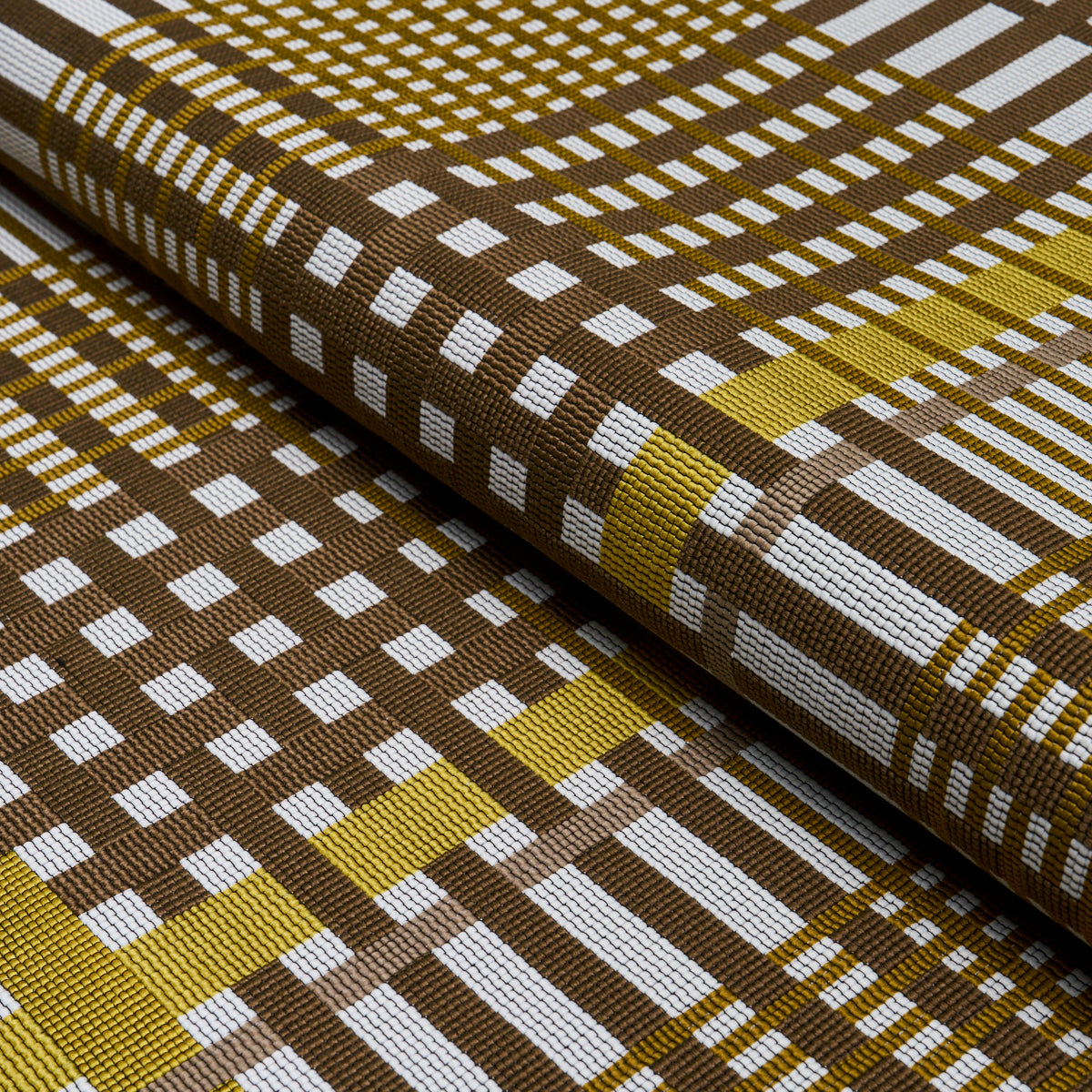 Purchase 88061 | Resonance Plaid Indoor/Outdoor, Mimosa Glow - Schumacher Fabric