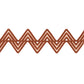 Purchase 88071 | Mesmeric Trim, Terracotta - Schumacher Trim