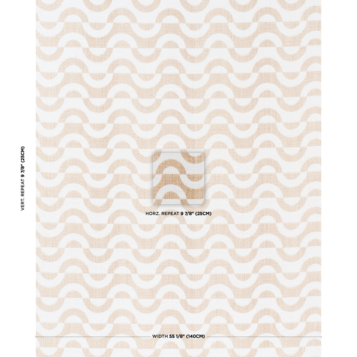 Purchase 88081 | Stay In Tune, Nacre - Schumacher Fabric