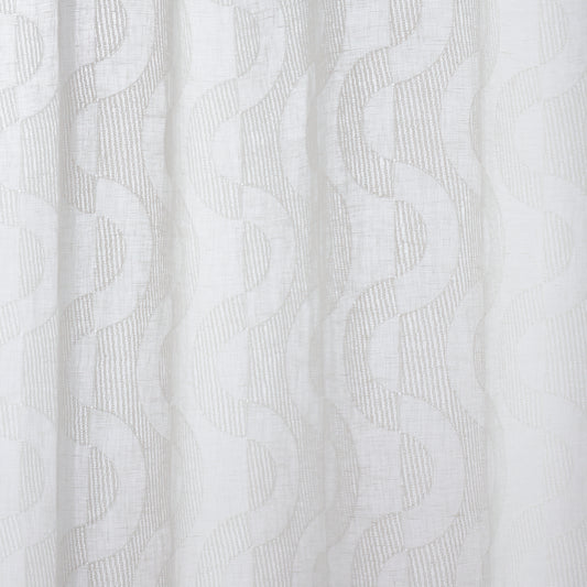 Purchase 88090 | Stay In Tune Sheer, Nacre - Schumacher Fabric