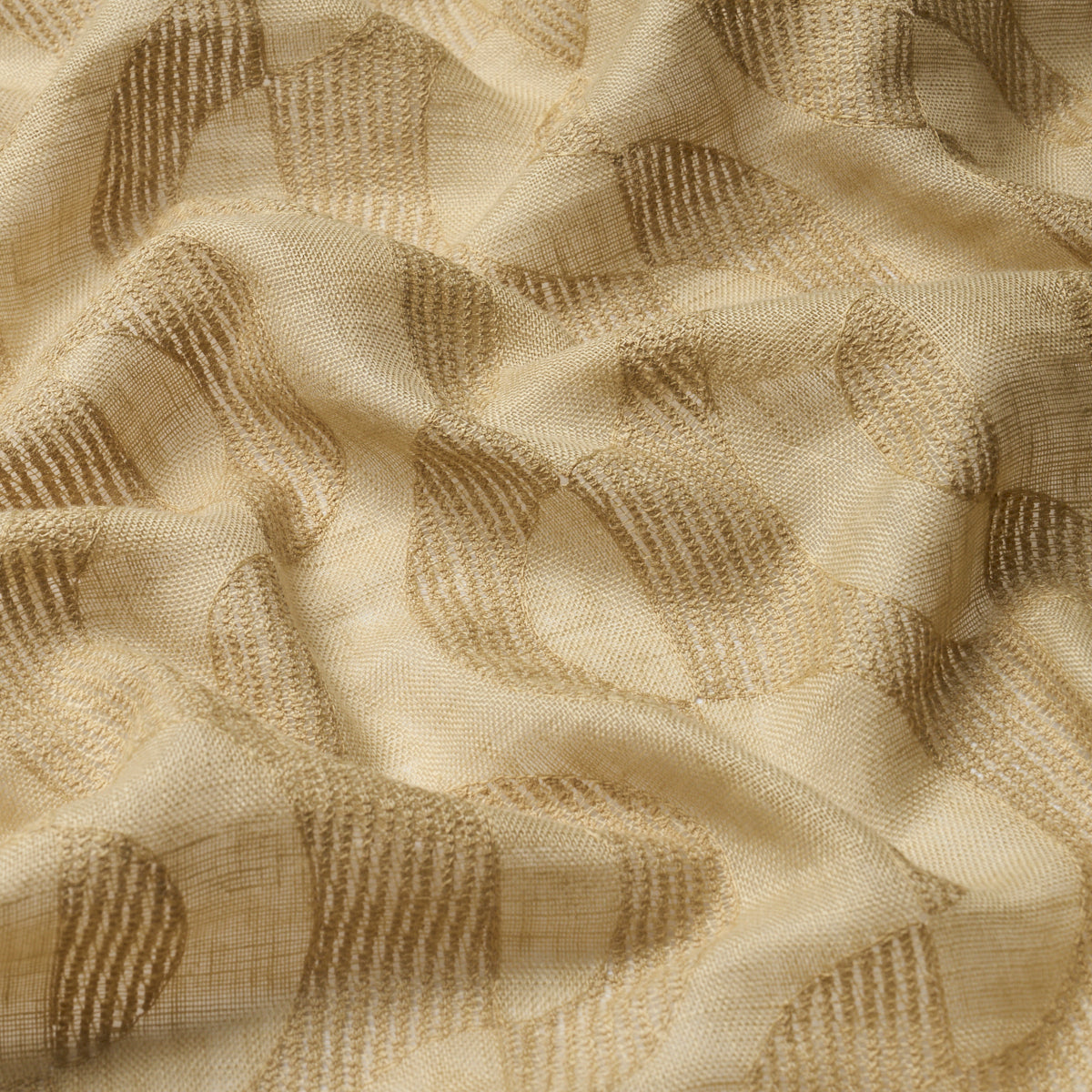 Purchase 88092 | Stay In Tune Sheer, Curry - Schumacher Fabric