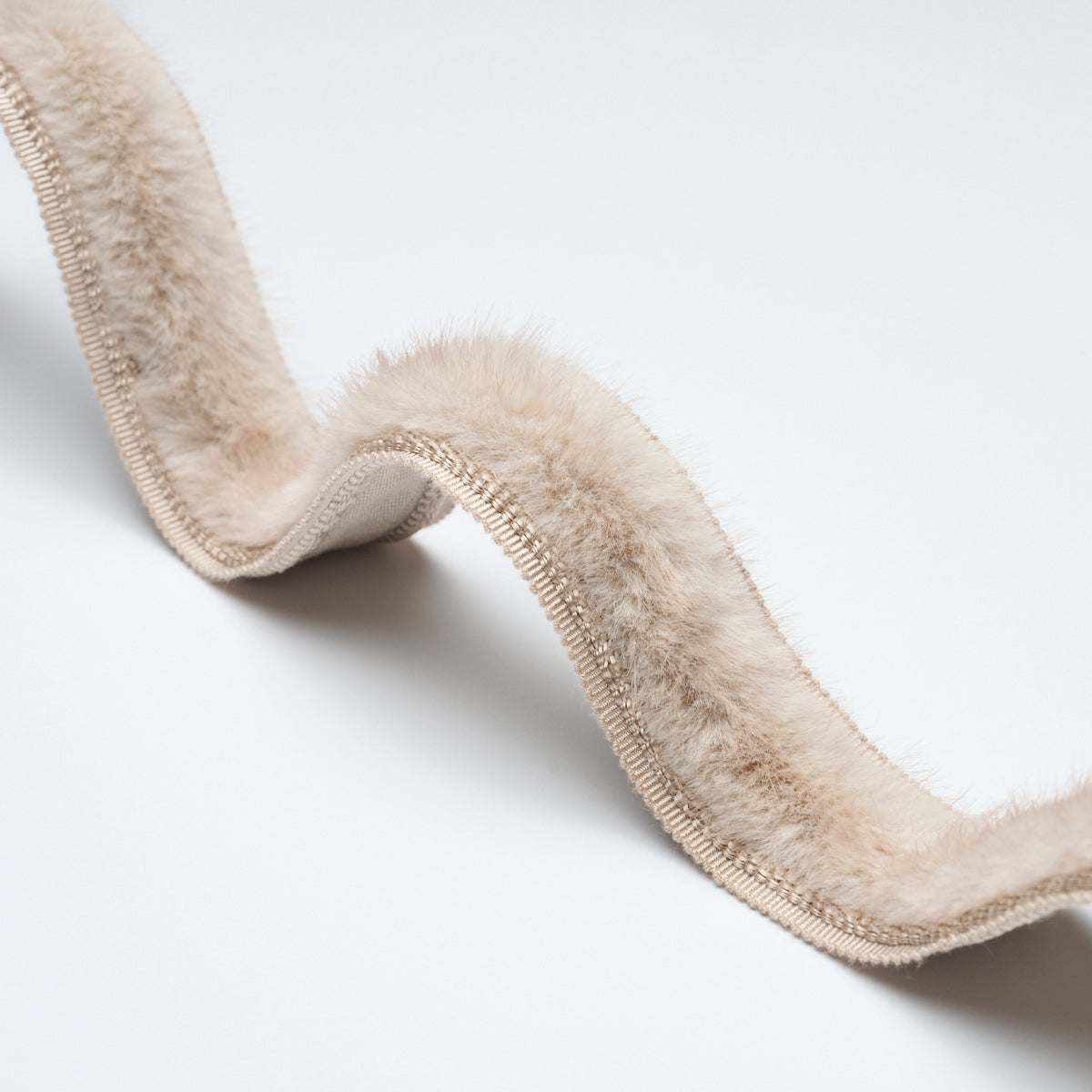 Purchase 88100 | Timberline Faux Fur Tape, Ivory - Schumacher Trim